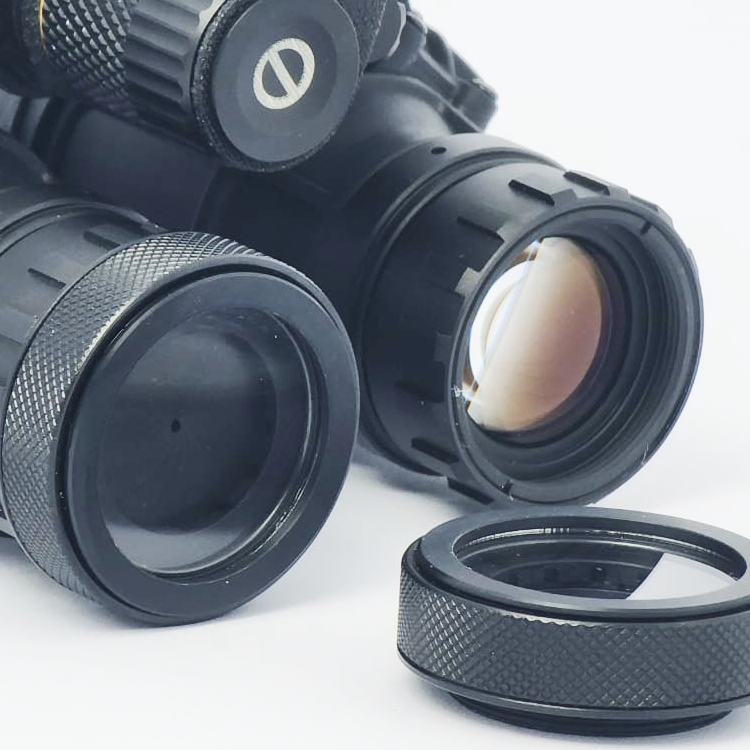 Sacrificial lenses with adjustable aperture